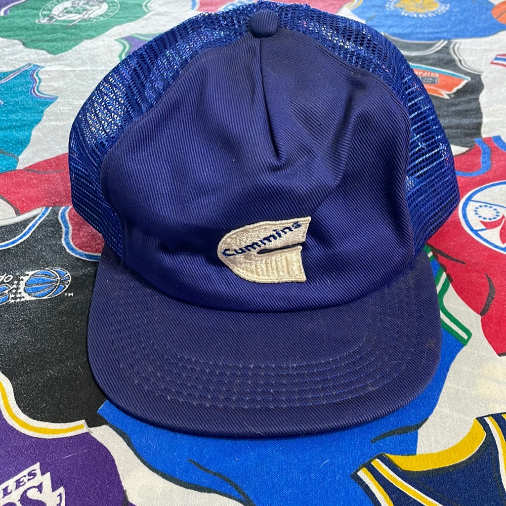 Vintage Cummins Mesh Snapback Trucker Hat Vintage Cummins Mesh Snapback Trucker Hat